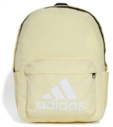 adidas Unisex - Adulto Classic Badge of Sport Backpack, almost yellow/white, One size