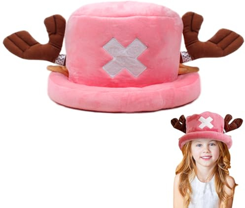 bechoanigel Chapeau de cosplay animé, bonnet chopper, chapeau de dessin animé, chapeaux mignons chauds et confortables, bonnet en peluche pour adultes et enfant