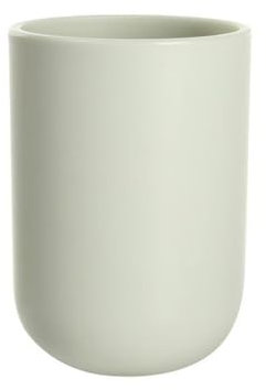 RabyLeo Bicchiere per collutorio in tinta unita, semplice tazza per spazzolino da denti, 1 pezzo, 300 ml, verde chiaro