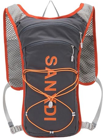 Hydro Rucksack - 5L Wasserblase Trinkbeutel | Ohne Wasserbeutel Wandern Hydration Pack | Radfahren Trinkrucksack | Wasser Hydration Rucksack | Hydro Water Daypack zum Laufen, Radfahren, Wandern