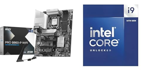 MSI PRO B860-P WiFi Mainboard + Intel® Core™ i9-14900K Desktop Processor 24 cores