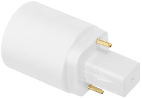 iplusmile Adaptateur De Lampe Convertisseur De Douille G24D Vers E27 Adaptateur De Lumière Adaptateur De Douille E27 Adaptateur D'Ampoule Convertisseur De Douille De Lampe Feuille