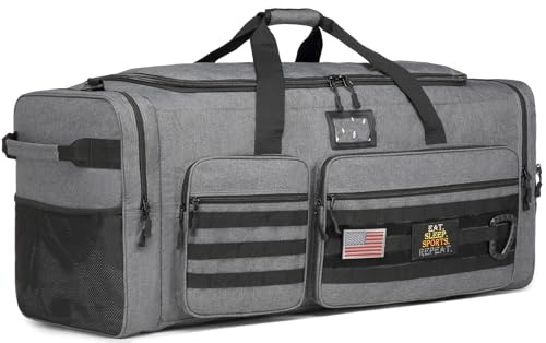 130L Extra Large Duffle Bag for Men, Heavy Duty Large Duffle Bag for Travel