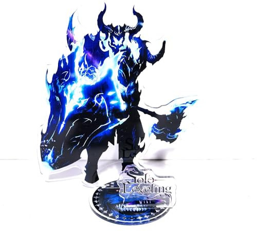 CSYJYMCFX Anime Solo Leveling Figur Acryl Stand | 15 cm doppelseitige Figur | Dekoration für Büro Sammlungen Geschenke (3)