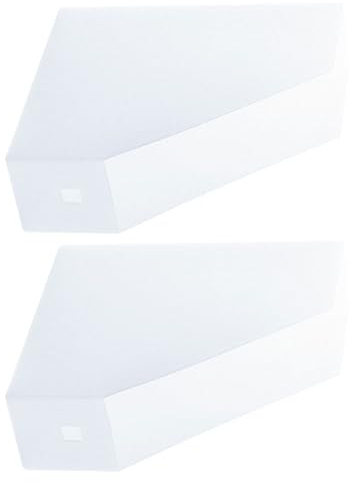 FUNOMOCYA 2 Stück Transparenter Aktenhalter aus Kunststoff Stehsammler File Storage Rack Desktop Organizer für Büro Praktische Dokumentenablage für Unterlagen und Bücher