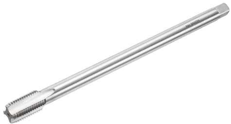 sourcing map Metric Thread Tap M22 x 2.5 H2 300mm Extra Long Straight Flute Screw Thread Milling Machine Taps Threading Tapping Repair Tool