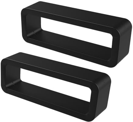 Byte av klockarmband – klockarmband ögla | smartwatch ringjusterare, smartwatch remhållarring, spännrem säkrande ringar, silikon 2 x stötsäker för låssäkerhet kompatibilitet