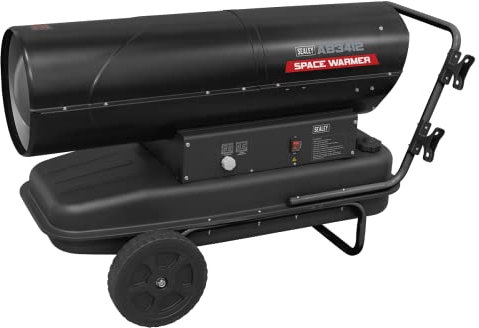 Sealey Space Heater Kerosene/Diesel Heater 340,000Btu/hr Space Warmer® with Wheels - AB3412