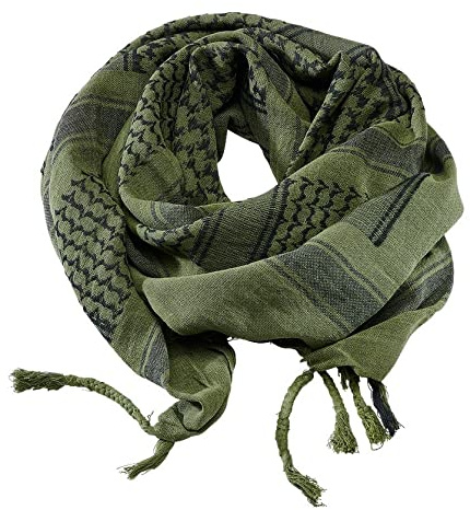 Men's Protective SAS Army 100% Cotton Military Desert Tactical Neck Head Keffiyeh Wrap Combat Sun Hat Scarf Shemagh