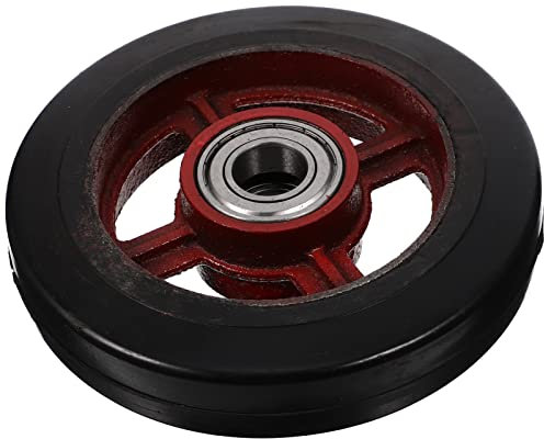 Happyyami Schubkarrenrad Robustes Gummirad Für Gartenwagen Langlebiges Ersatzrad Für Gartenarbeit Pannensicheres Gartenrad Für Einfache Transportlösungen