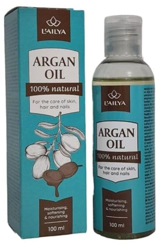Huile d'argan 100 % naturelle végétalienne - Pour la peau, les cheveux, les ongles - Réparation des cheveux abîmés et hydratés - 100 ml