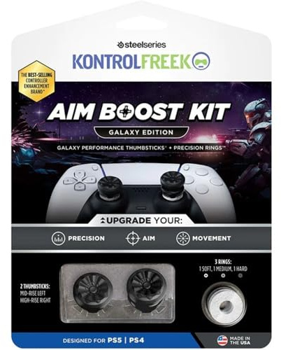 SteelSeries Galaxy BLACK AimBoost - PS5