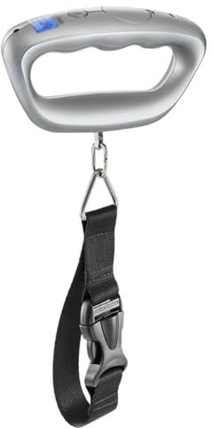 UNbit Balance à bagages Portable balance électronique numérique de précision 50kg paquet de voyage pesant la balance de pêche Balances