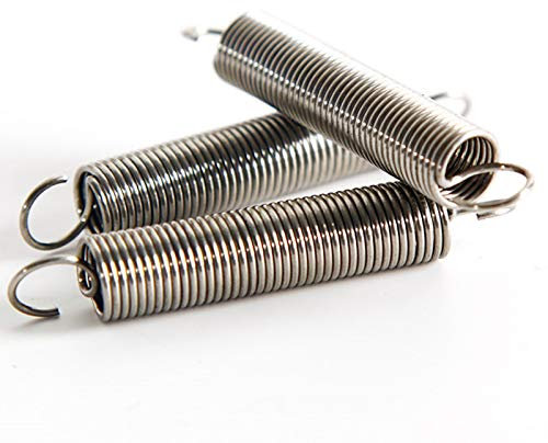 WUPNGS Doppelhakenfeder 5 Stück Doppelhaken, kleine Zugfeder, Zugfeder, 1 x 10 x 30 mm (Farbe: 1 x 10 x 70 mm)(1 * 10 * 90mm)