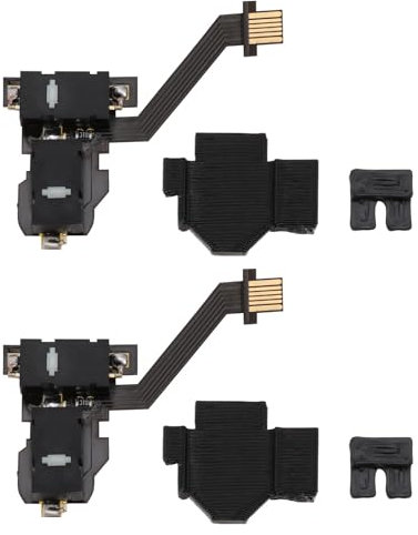 EMSea 2 Stück Smart Trigger Bumper Micro Switch L2 R2 L1 R1 Trigger Button Connector Flex Kabel Kompatibel mit PS5 Controller BDM 010 BDM 020