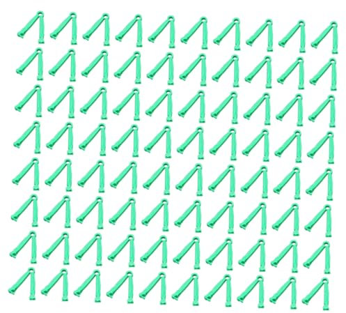 Sosoport Pinces Jetables Pour Cordon Ombilical Pour Animaux, Lot De 100 Clips De Protection Ombilicale, Usage Vétérinaire Pour Porcs, Moutons Et Chiots, Prévention Hémorragie, Ferme Et Élevage