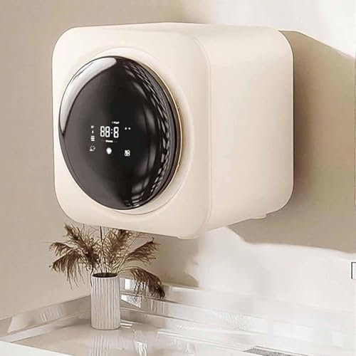 YANGYMM Lavatrice a Muro, Mini Lavatrice e Centrifuga Automatica da 3.5 L, Lavatrice a Carica Frontale, Salvaspazio, Mini Lavatrice Automatica, per Appartamenti e Piccoli Spazi