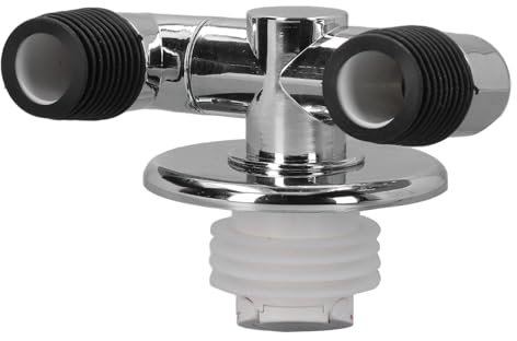 Washing Machine Hose Splitter 3 Way ABS Hose Splitter for Washing Machine Floor Drain Sink