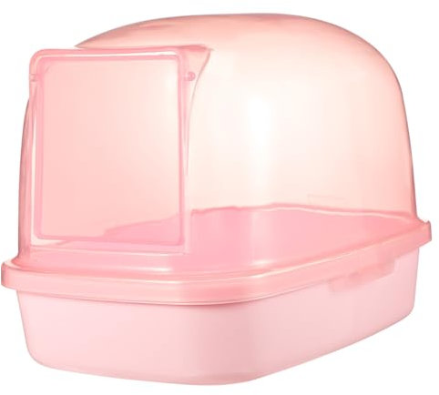 Garneck Hamster Sandbadewanne aus Kunststoff Kleine Sandbadschale für Rennmäuse und Hamster mit Abnehmbarem Behälter Geeignet als Hamstertoilette und Spielplatz