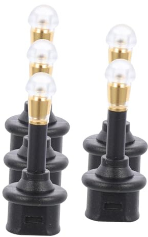 Toddmomy 5 pezzi Adattatore Audio Ottico Digitale Jack Nero Convertitore Audio Stereo Analogico con Protezione Sovratensione e Funzione Memoria Compatibile con Spdif