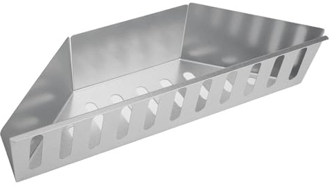 MoSundi Cestino a carbone per barbecue, resistente alle alte temperature, design a rete metallica per una distribuzione uniforme del calore, accessorio per campeggio e cucina, 38,5 x 11 x 7,5 cm