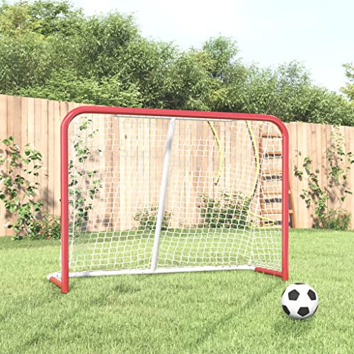 Générique But de Hockey avec Filet Rouge et Blanc 153x60x118 cm,Divers Sports,Hockey sur Gazon & Lacrosse,Buts de Hockey sur Gazon,93741