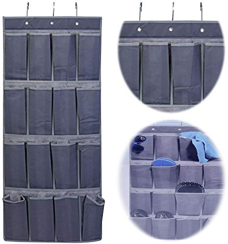 LS-Design XL Hänge-Organizer 16 Fächer Hängeregal Hänge-Aufbewahrung Schuhregal