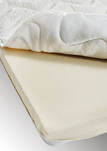 MatraMAXX Visco-Topper | angenehm weiches Liegegefühl | Raumgewicht RG 50 Höhe 6 cm | hochwertige Matratzenauflage | mit Tencel-Bezug | Made in Germany |90x200 Tencel