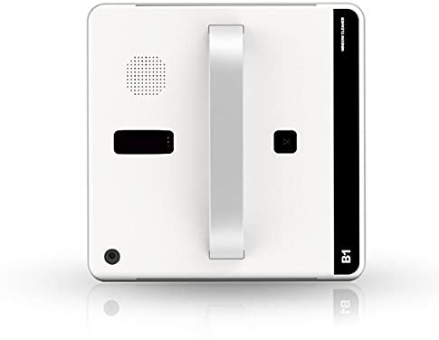 Robot lavavetri con Telecomando, Robot Aspirapolvere Automatico per Finestre Alte all'Interno e all'Esterno, Vetro, Piastrelle, Pulizia del Bagno, Bianco