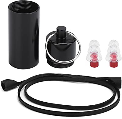Ohrstöpsel, wasserdichter roter Konzert-Ohrstöpsel 22 x 67 mm DJ-Ohrstöpsel für Freunde für Konzerte