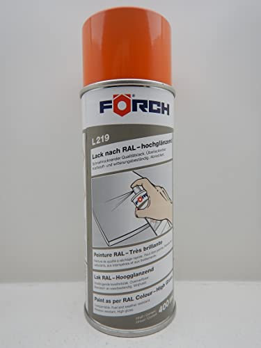 Förch SIGNALORANGE ORANGE RAL 2010 LACK LACKSPRAY SPRAY SPRAYDOSE 400ML (1)