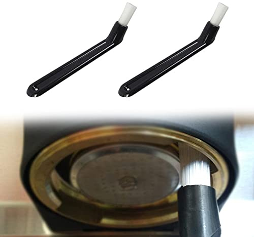 Kaffee Werkzeug Reinigungsbürste,Kaffeebürste,Reinigungspinsel Kaffeepinsel,Kaffee Pinsel,Reinigungsbürsten-Set mit Espresso Reinigungspinsel für Kaffeemaschine,Kaffeemühle und Küchenzubehör,2 Stück