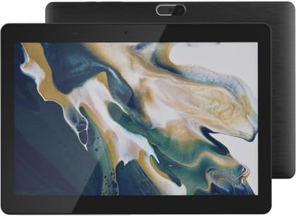 ADOC T10 - Tablet 10.1 4G, 3GB RAM, 32GB, Octa-Core 1.6GHz, Bluetooth 5, WiFi 5GHz, CTS, 5000 mAh, Cámaras 2MP+5MP, MicroSD 128GB, Android 11 actualizable a 12, Negro, Incluye Funda Protectora