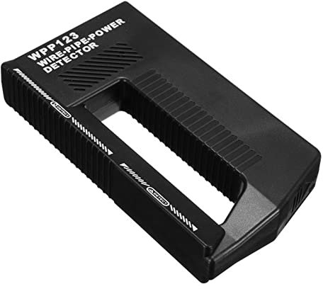 TITA-DONG High Sensitivity Adjustable Alert Pipe Power Multifunction Wall Scanner, Wall Stud Finder Metal Detector for Adults, AC Wire Wpp123 Plastic (Black)