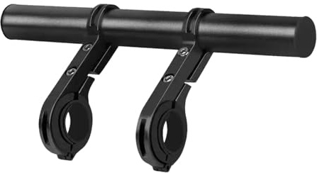 perfeclan Barra de extensión de manija de cochecito, extensión de manillar, reposabrazos de extensión de cochecito, para cochecito de bebé, negro