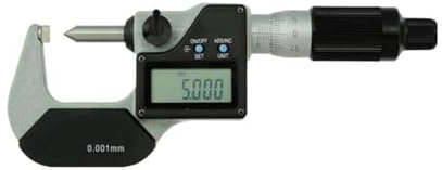 ANNESEY Elektronische Einpunkt-Mikrometer 0-25 mm/25-50 mm/50-75 mm/75-100 mm(50-75mm typeB)