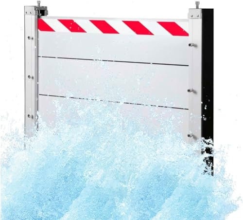 Hochwasserbarriere, Wiederverwendbar Bei Starkem Regen, Hochwasserschutzbarrieren, Tür-Hochwasserbarriere, Hochwasserschutz, Geeignet Für Garage, Keller, Haustür, Einfahrt(90 * 20)