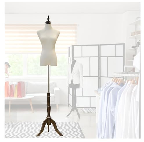 schneiderpuppe Schneiderpuppe Schaufensterpuppe Damenbüste Weiblich Schneiderbüste, Verstellbare Höhe Dressmaking Mannequin Dummy Mit Stativständer for Kleid Schmuck Display for Clothing Shop Dresses(