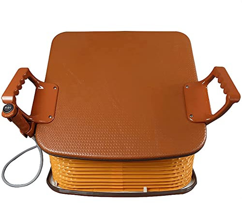 Sollevatore Per Sedia Supporto Divano Sedile elevatore elettrico con cuscino di supporto per sedia, sollevatore elettrico portatile e supporto per divano, con maniglie per il trasporto, port
