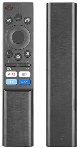 Universell IR-fjärrkontroll kompatibel med Samsung Smart TV ersättningsstyrenhet med Netflix PrimeVideo-knappar, ingen konfiguration krävs, ingen röstfunktion