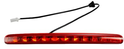 Dritte Bremsleuchte hinten, 3. Bremsleuchte, für FIAT 500 Cabriolet (2009–2018), hochgesetzte Bremsleuchte, rot, Marke