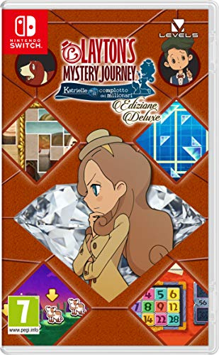 Layton's Mystery Journey: Katrielle e il Complotto dei Milionari - Videogioco Nintendo - Ed. Italiana - Versione su scheda