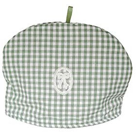 Handmade Tea Cozy, Cotton Vintage Decorative Tea Cosy, Country Style Floral Tea Cozies for Teapot Keep Warm Double Insulated Kettle Cover (#22, L)