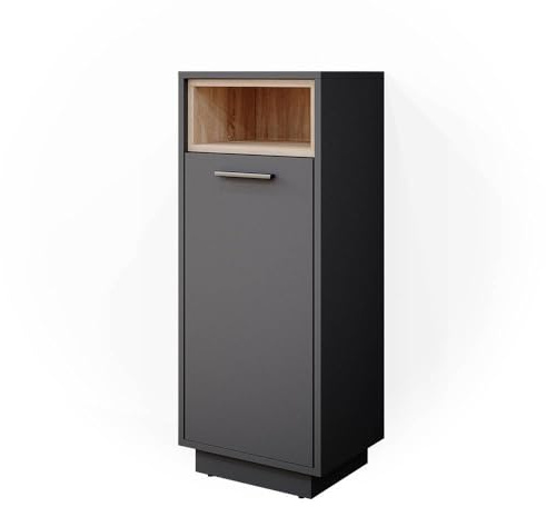 Vicco Midischrank Beatrice, Anthrazit, 38 x 93 cm