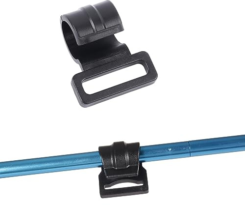 C-Clips für Zeltstange, 20 Stück (passend für 9,5 mm Stangen)