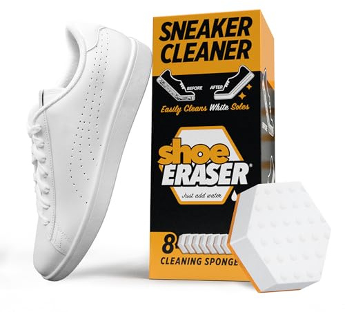 Shoe Eraser Borrador de Zapatillas: Esponja limpiadora de Zapatos para un Mantenimiento sin Esfuerzo, borradores eficaces para una Limpieza rápida, solución compacta y Conveniente para el Cuidado de