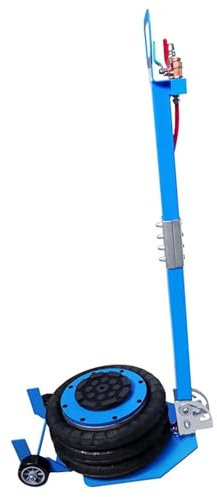 MNEVZX Getriebeheber wagenheber Auto Pneumatischer Wagenheber mit 6600 Pfund Kapazität, Schnellhub, 3T, Auto-Reparatur-Wagenheber und Wagenheber, zusammenklappbare Stange, schnelles Heben(Blue)