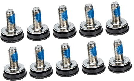VINTORKY 10Pcs Bike Crankset Screws Mountain Bike Chain Wheel Bolts for Easy Installation and Replacement