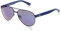 Lacoste Unisex-Erwachsene L185S 424 60 Sonnenbrille, Blau (Blue Matte)