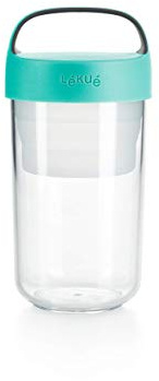Lékué Jar to Go 600 ml Turquoise